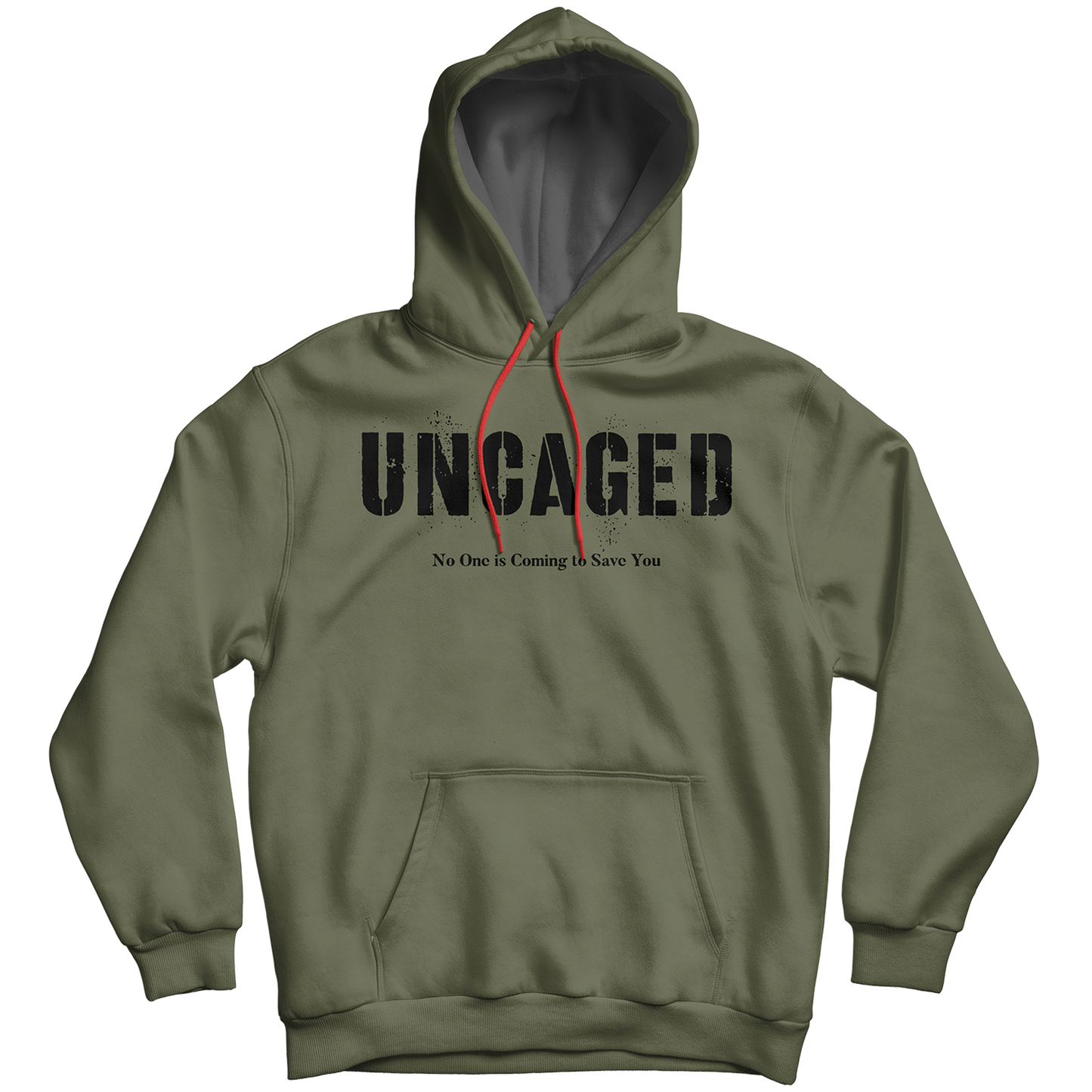 Uncaged Hoodie - Olive