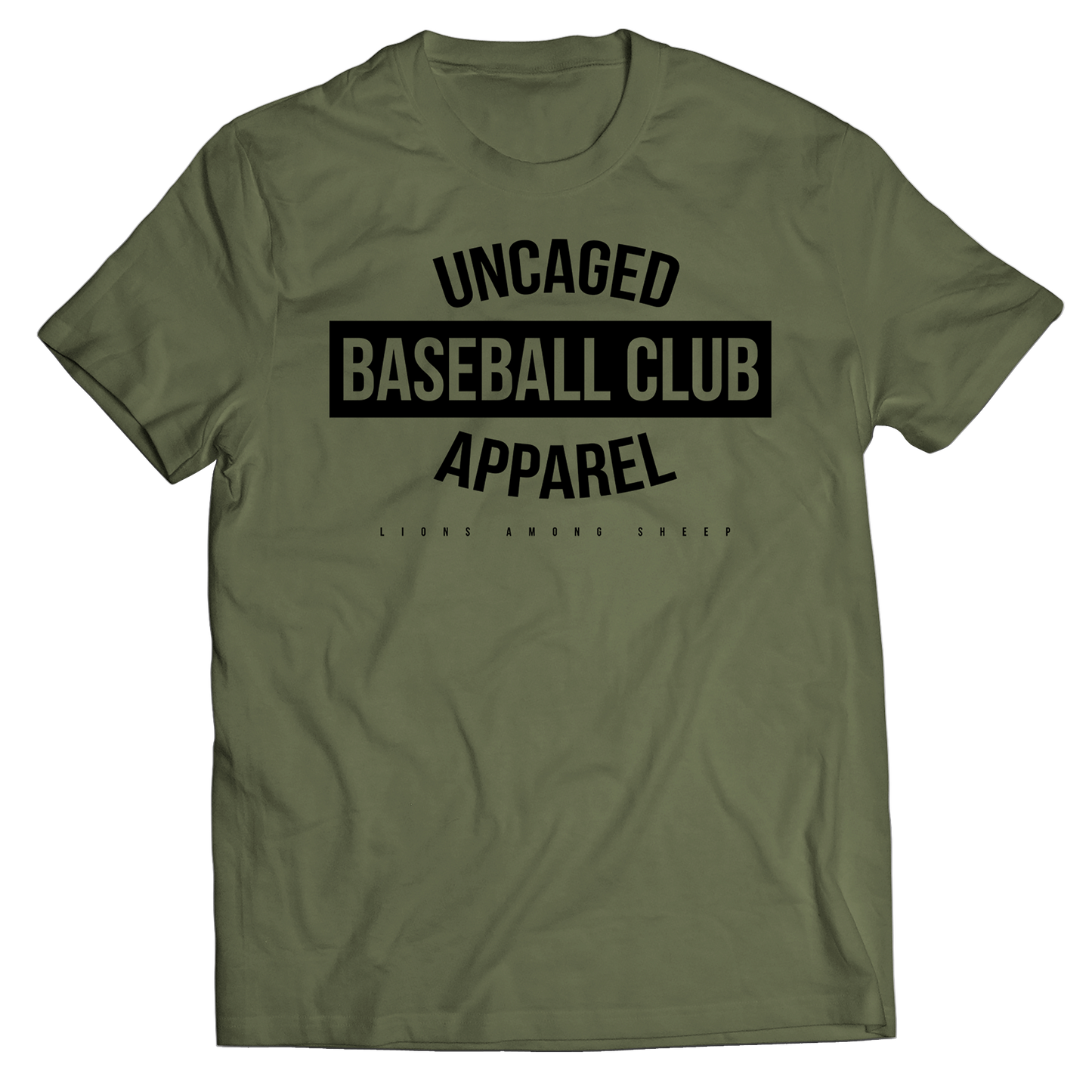 Baseball Club T-Shirt - Olive