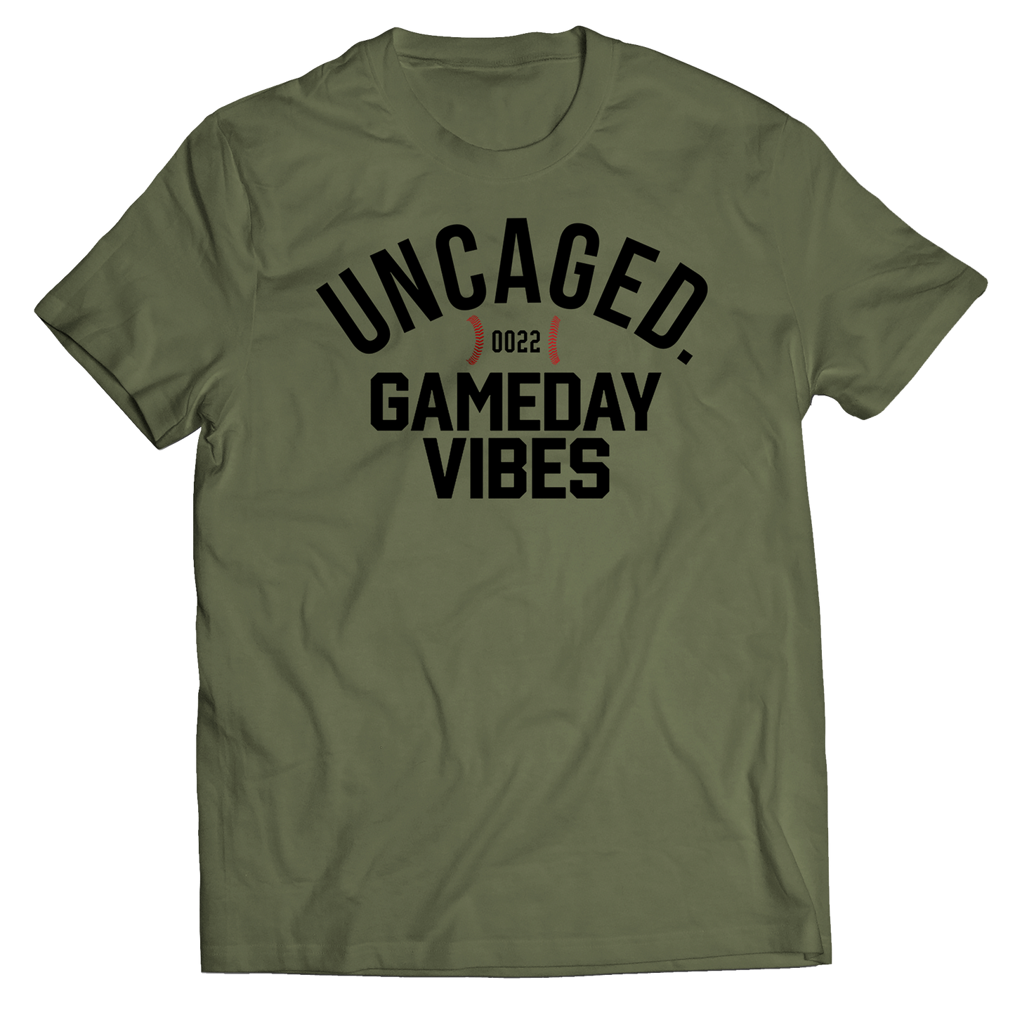 Gameday Vibes T-Shirt - Olive